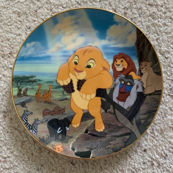 Bradford Exchange Disney The Lion King Collector Plate - Picture 1 of 4